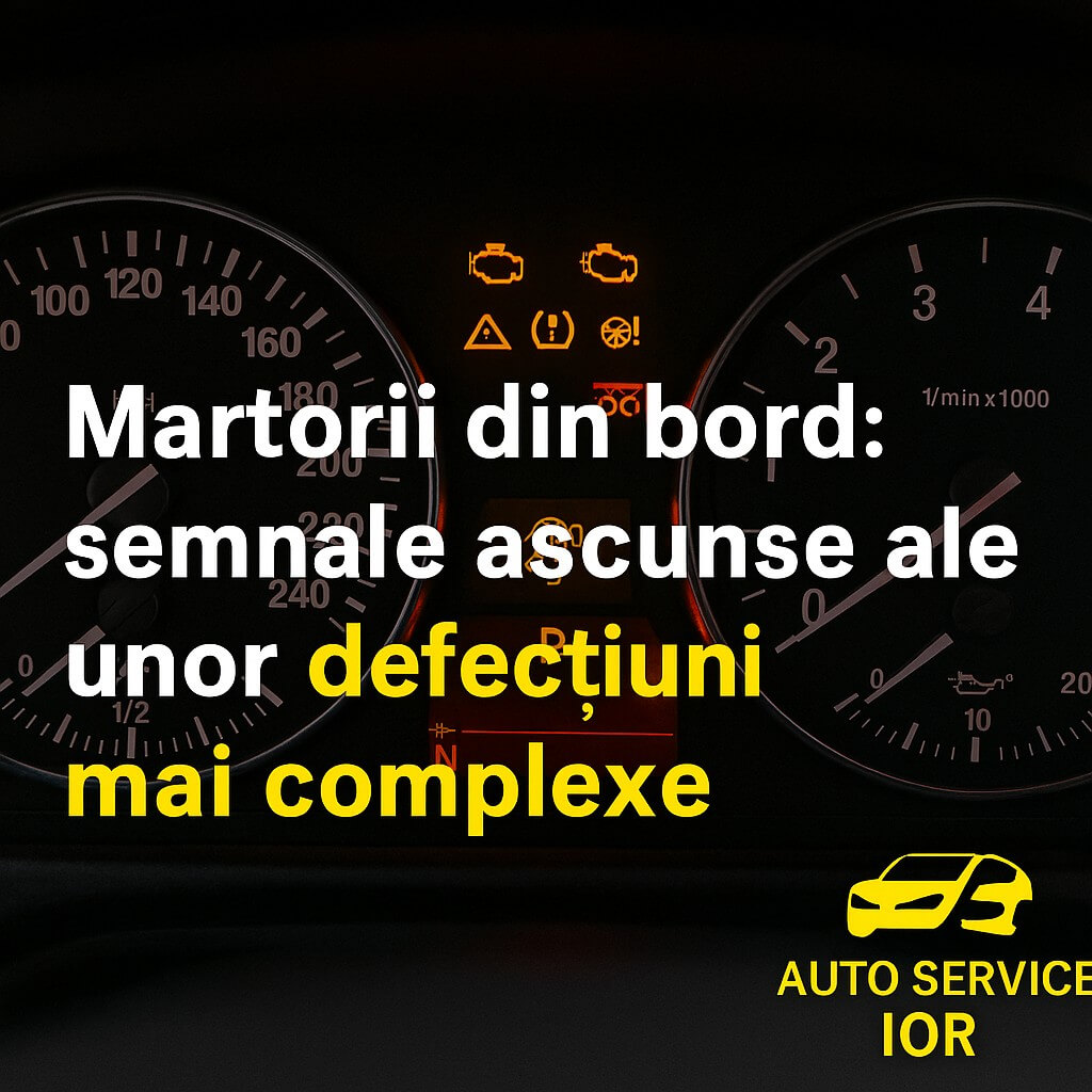 Martorii din bord: semnale ascunse ale unor defecțiuni mai complexe