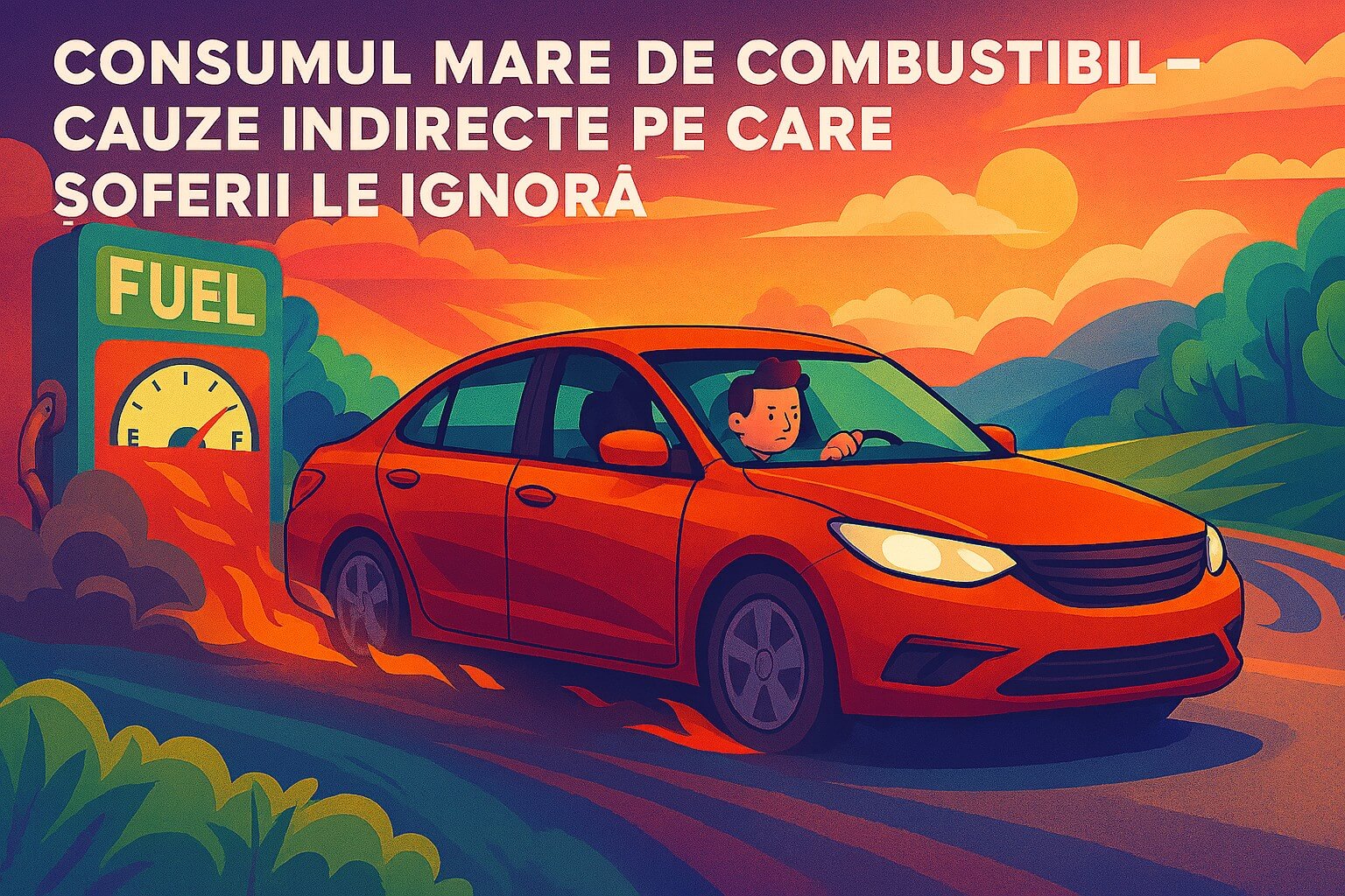 Consumul mare de combustibil – cauze indirecte pe care șoferii le ignoră